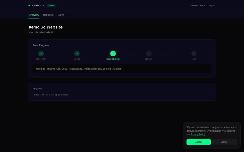 Client Portal Dashboard